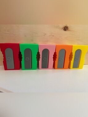 Pencil Sharpener pen holders. Set of 5. Perfect teachers gifts.